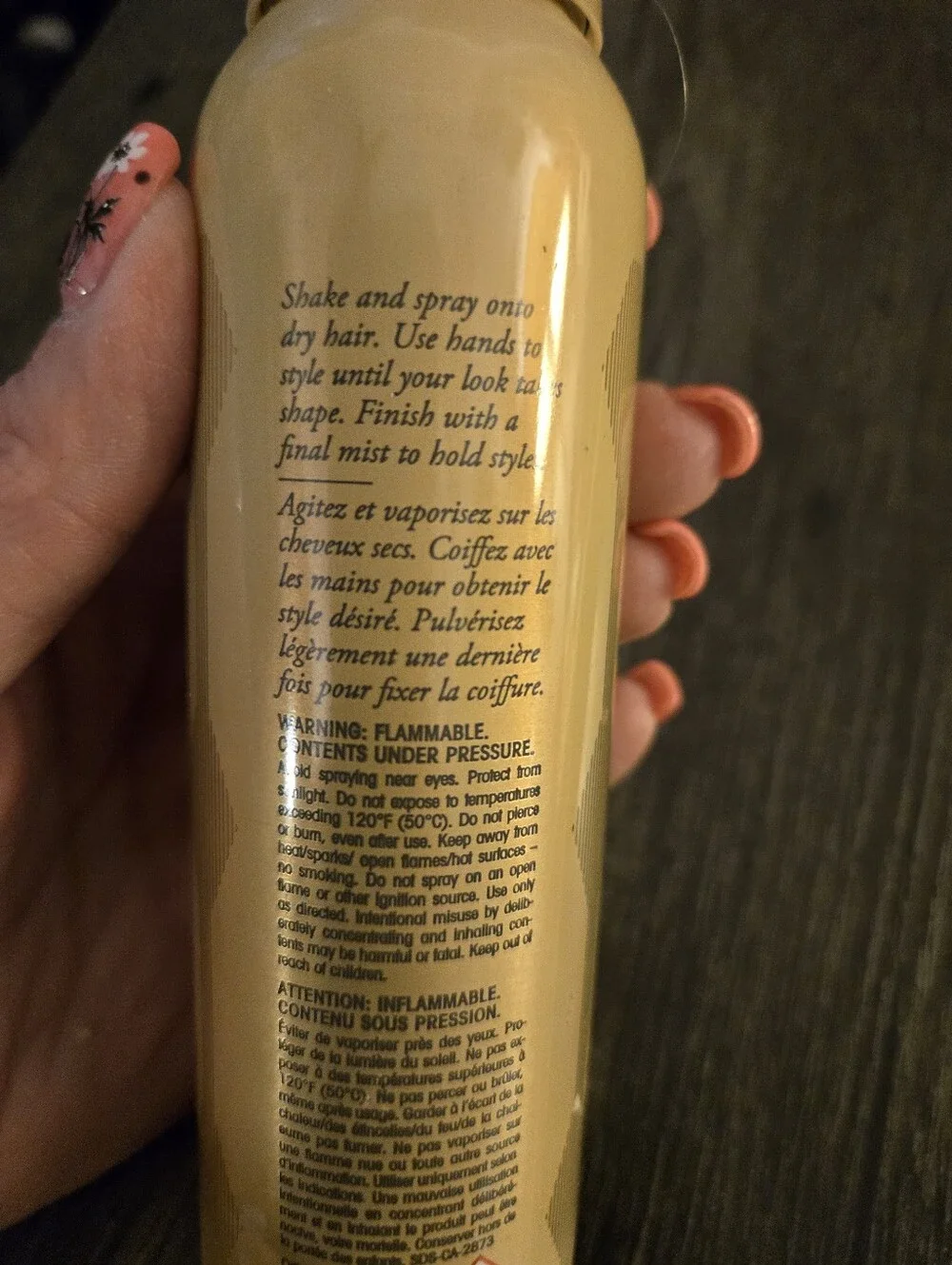 Oribe Flash Form Finishing Spray Wax